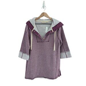 NWT Soft Surroundings Just Beachy Pullover Sweatshirt Size S